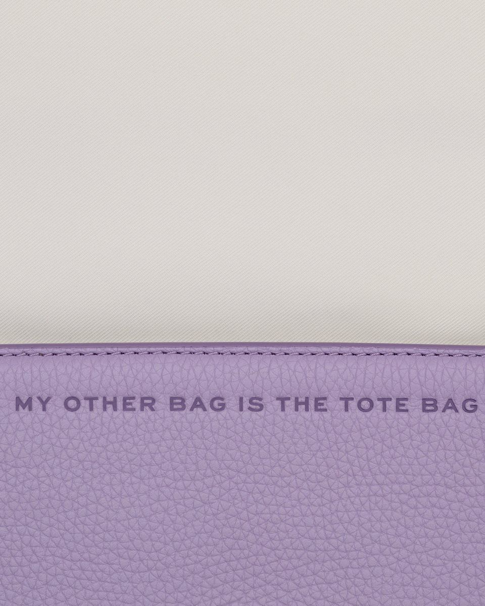 Grands Portefeuilles Marc Jacobs The Leather Mini Bag Femme Violette | 148XNUAQE
