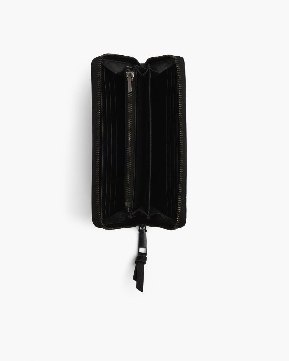 Grands Portefeuilles Marc Jacobs The Utility Snapshot DTM Continental Wallet Femme Noir | 895QIVXMR