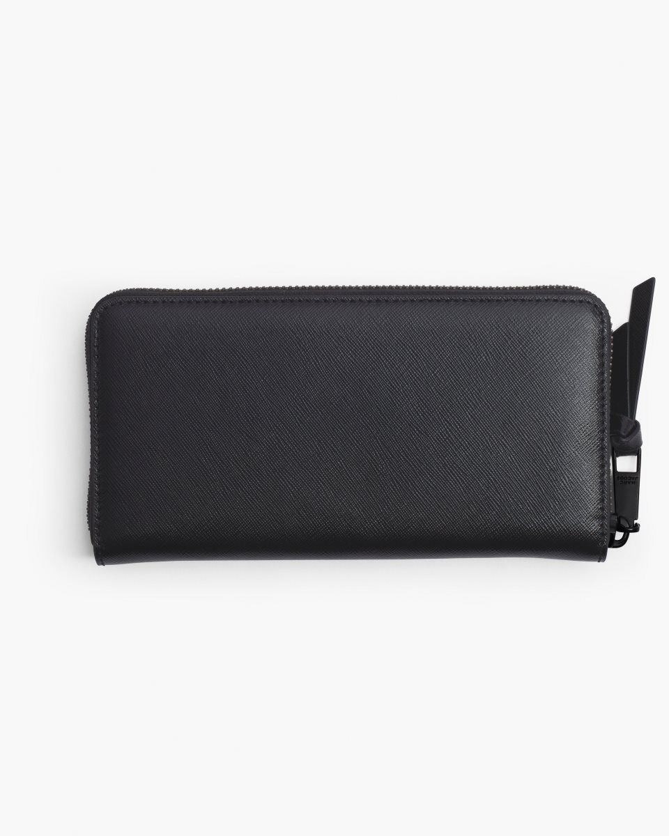 Grands Portefeuilles Marc Jacobs The Utility Snapshot DTM Continental Wallet Femme Noir | 895QIVXMR