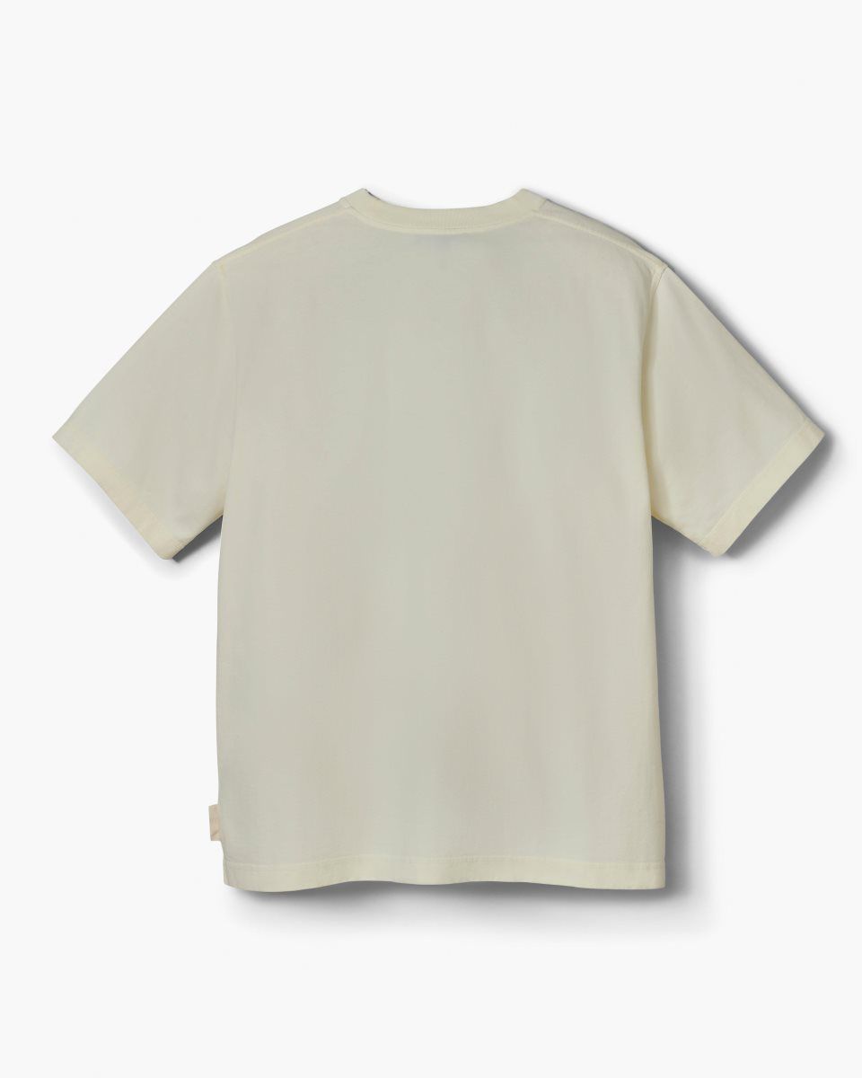 Hauts Marc Jacobs Crystal Big Tee Femme Blanche | 385WPODZS