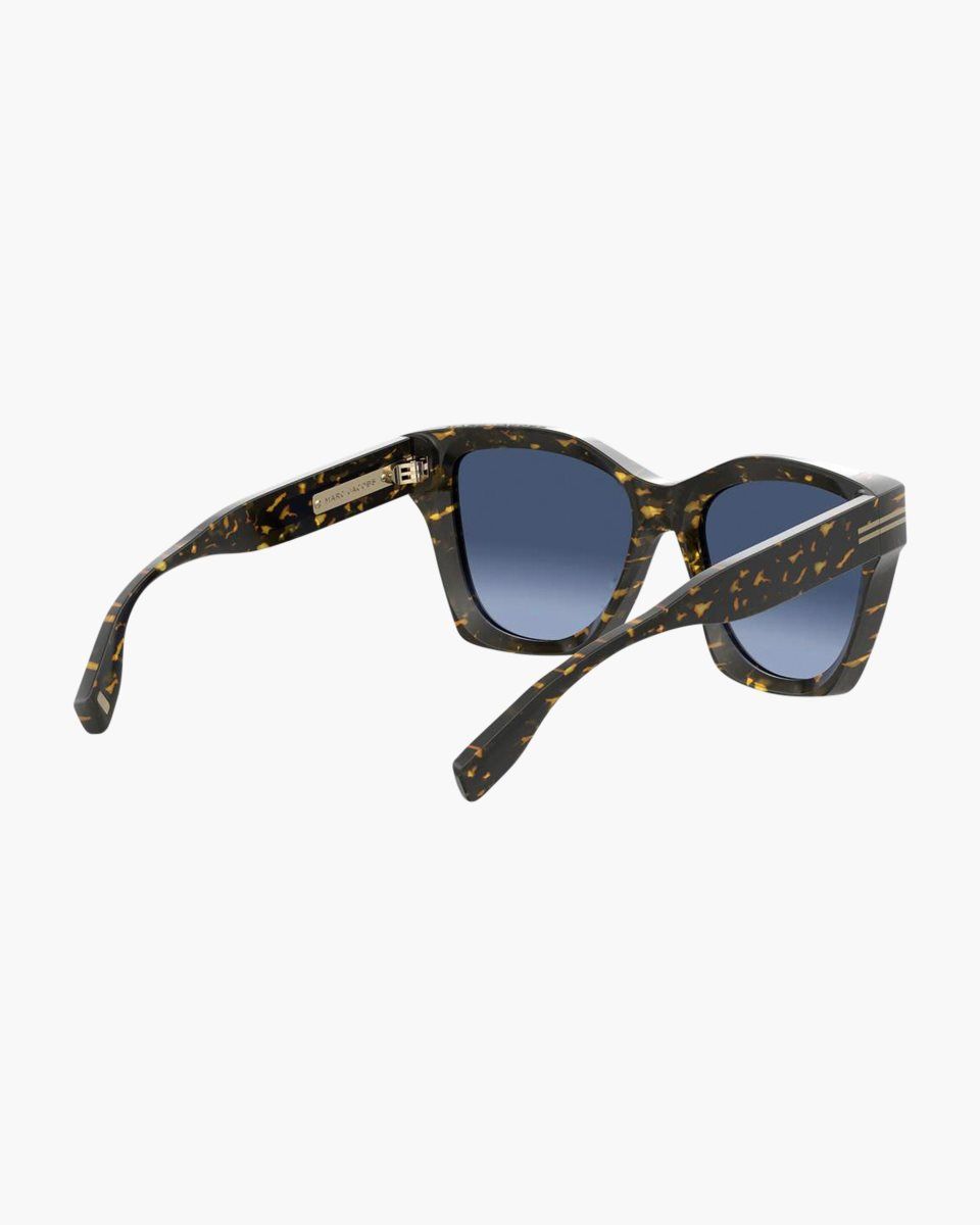 Lunette de Soleil Marc Jacobs Icon Edge Oversized Square Sunglasses Femme Havana | 046FNUVOG