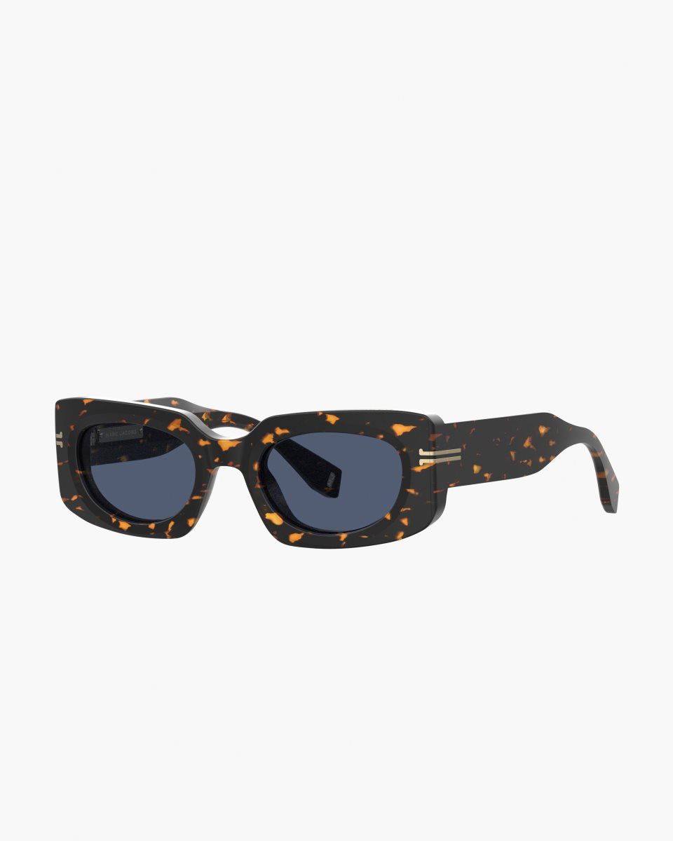 Lunette de Soleil Marc Jacobs Icon Rectangular Sunglasses Femme Havana | 495XTUFSE