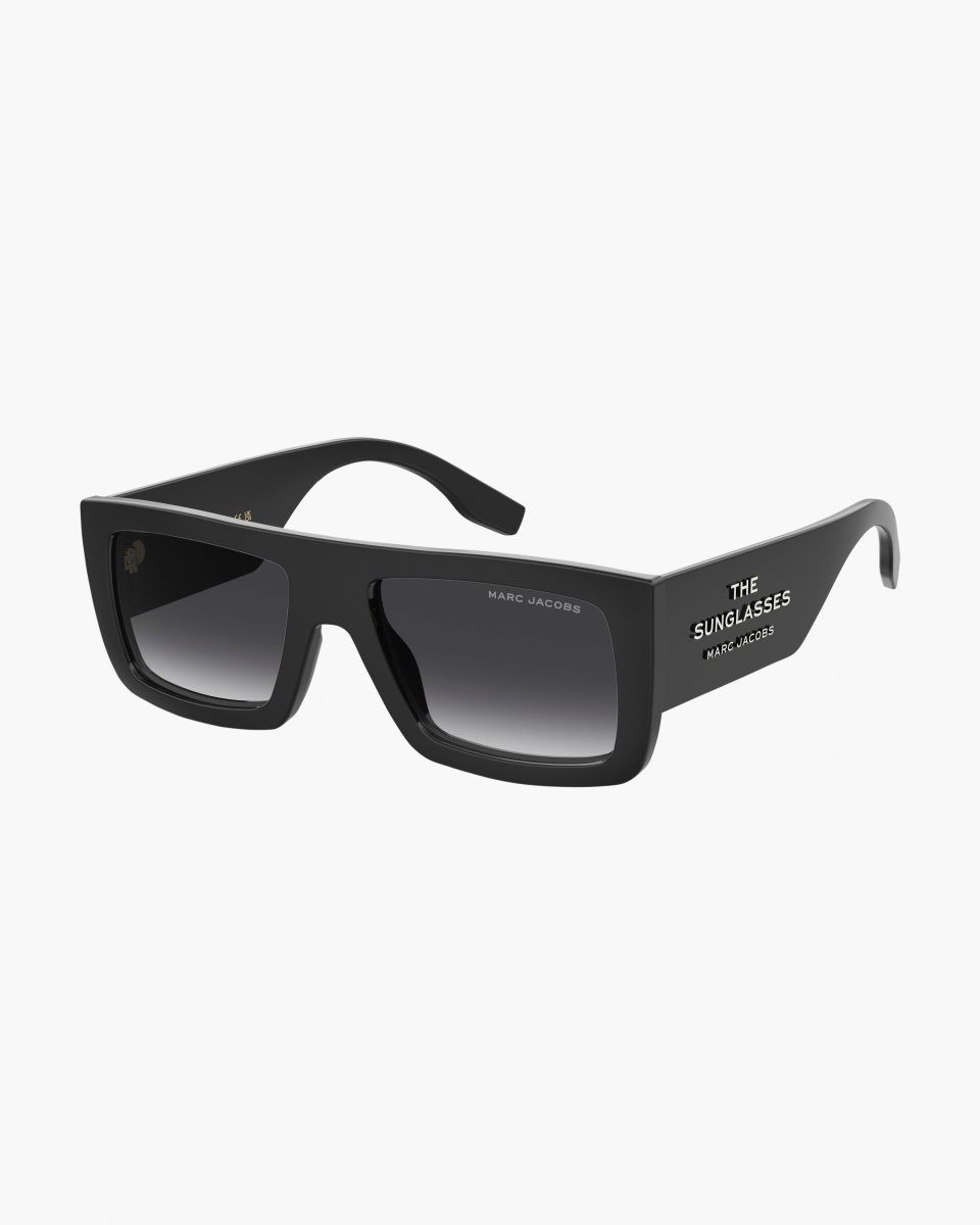 Lunette de Soleil Marc Jacobs The Square Sunglasses Femme Noir | 521DHPZLV