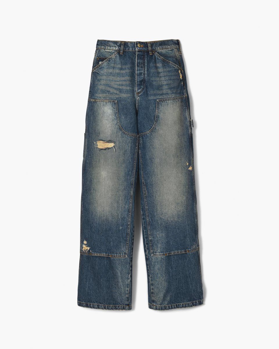 Pantalons Marc Jacobs Grunge Oversized Carpenter Jean Femme Indigo | 261LWNHJU