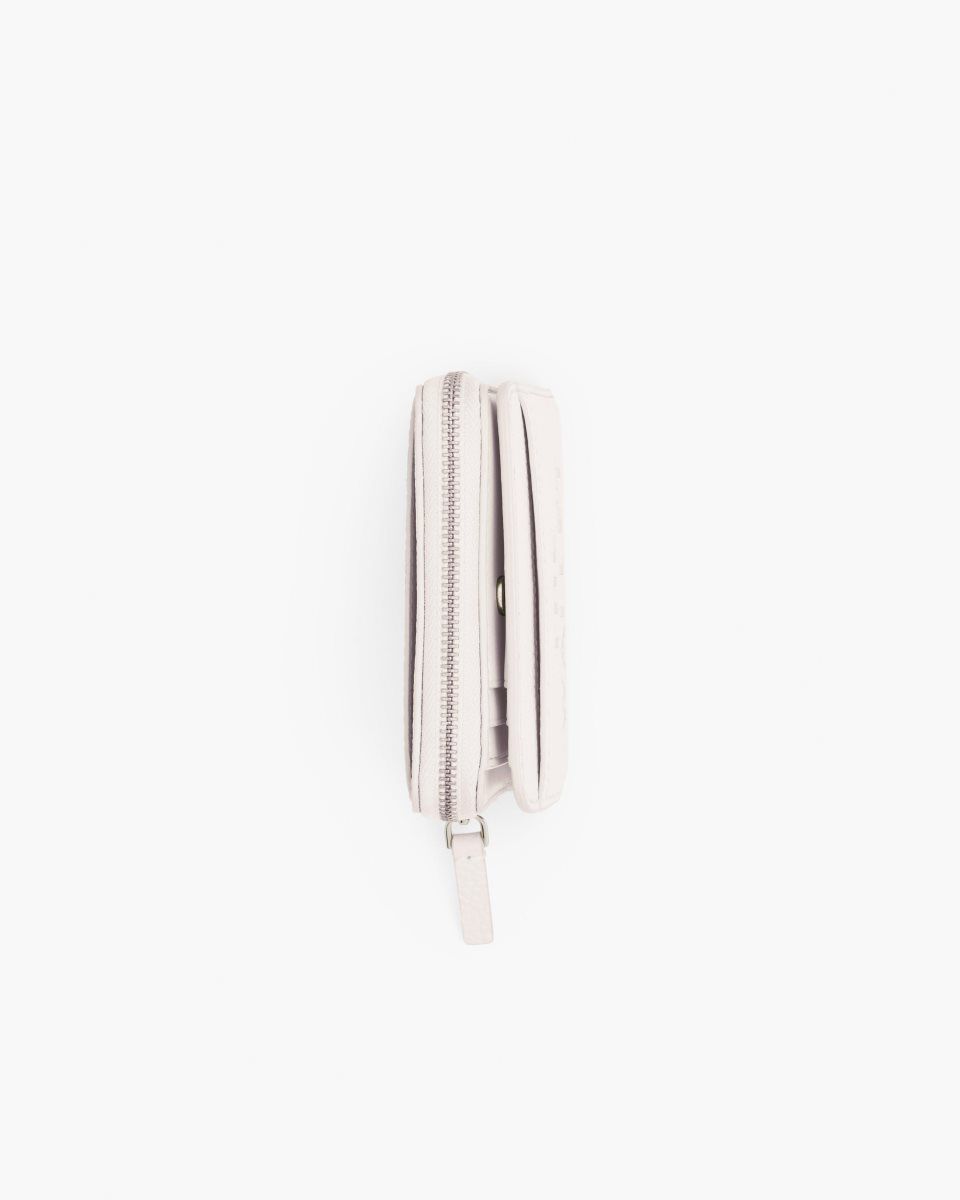 Petits Portefeuilles Marc Jacobs The Leather Mini Compact Wallet Femme Cotton | 207NICLVJ