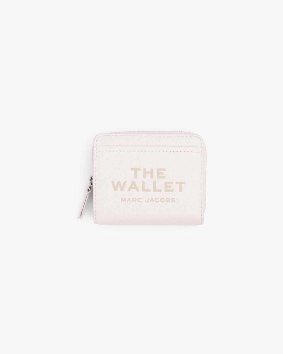 Petits Portefeuilles Marc Jacobs The Leather Mini Compact Wallet Femme Cotton | 207NICLVJ