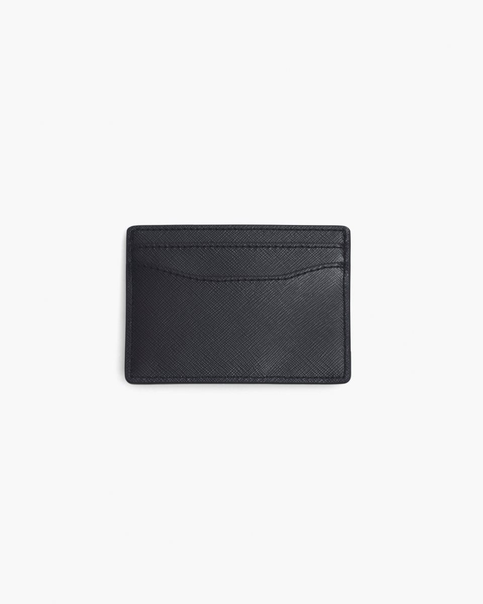Porte Cartes Marc Jacobs The Utility Snapshot DTM Card Case Femme Noir | 291ZVKUAL
