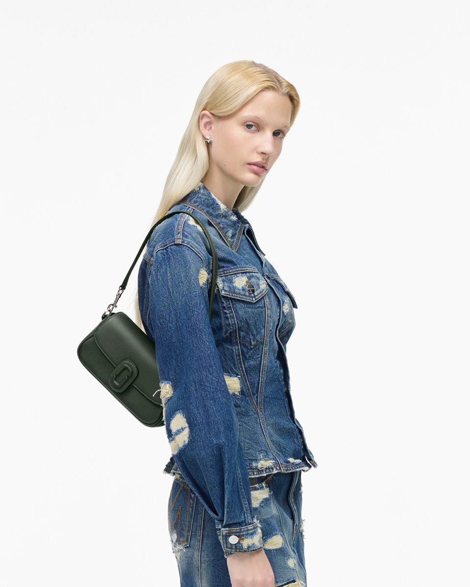 Sac Bandoulière Marc Jacobs The Clover Shoulder Bag Femme Vert Foncé | 850EIKDWH