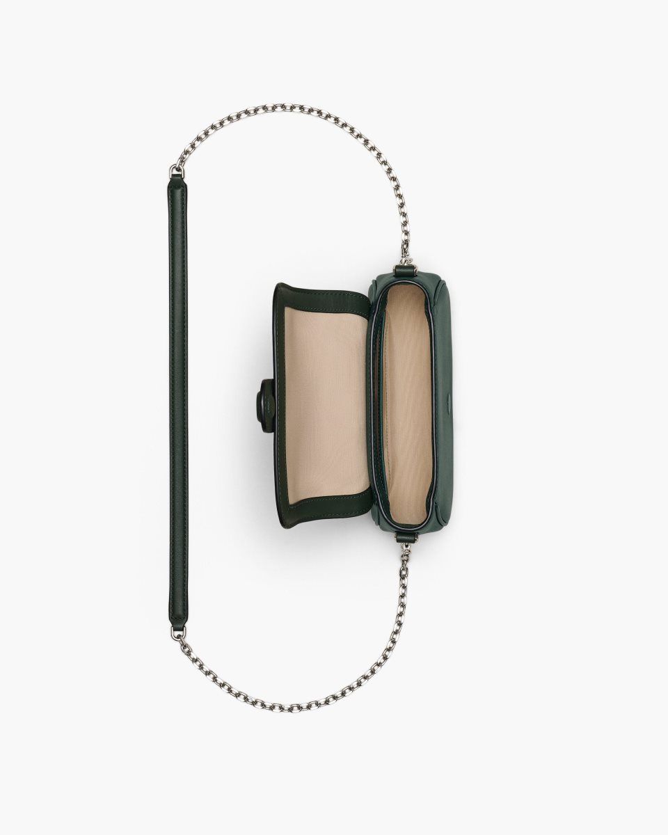 Sac Bandoulière Marc Jacobs The Clover Shoulder Bag Femme Vert Foncé | 850EIKDWH