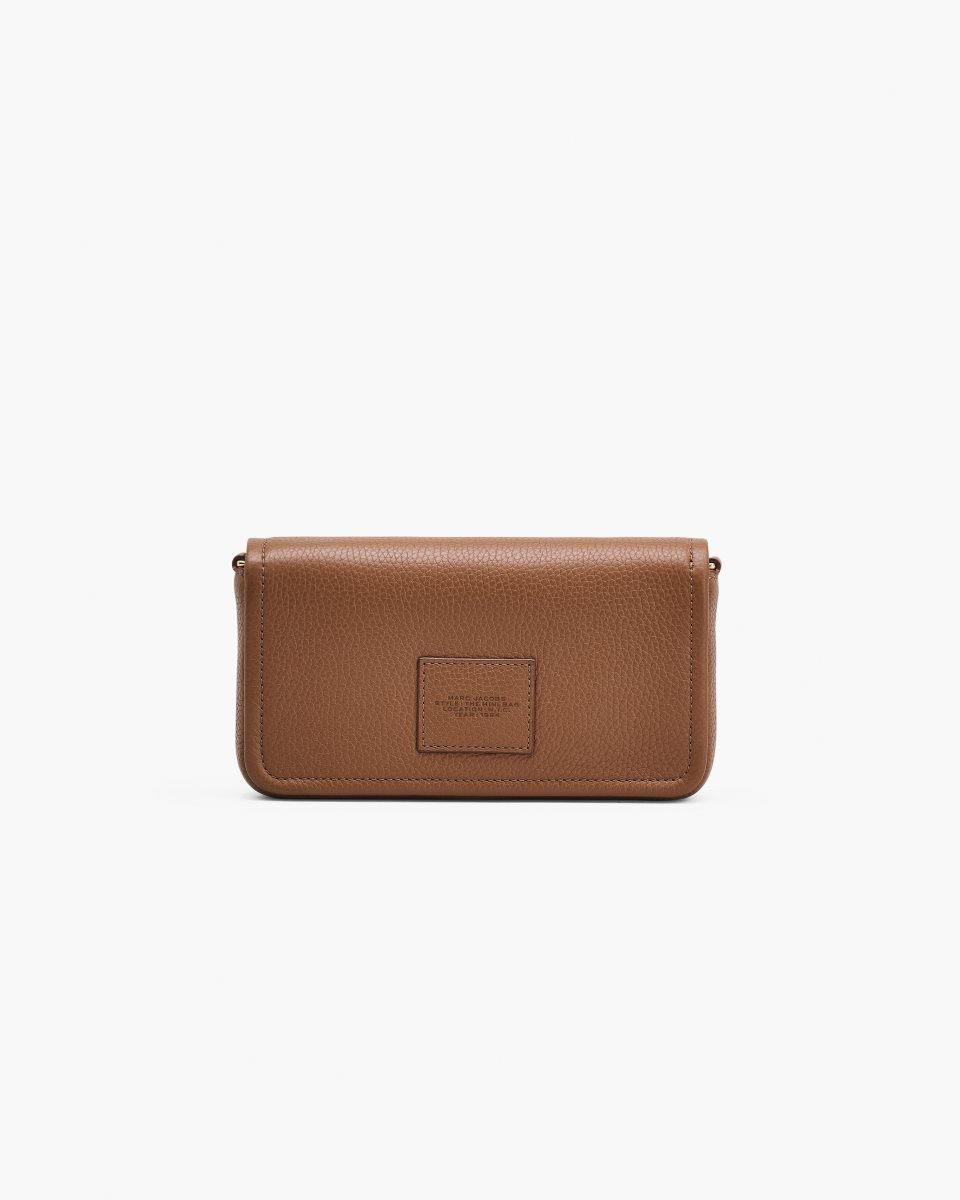 Sac Bandoulière Marc Jacobs The Leather Mini Bag Femme Argan Oil | 502AHQREI