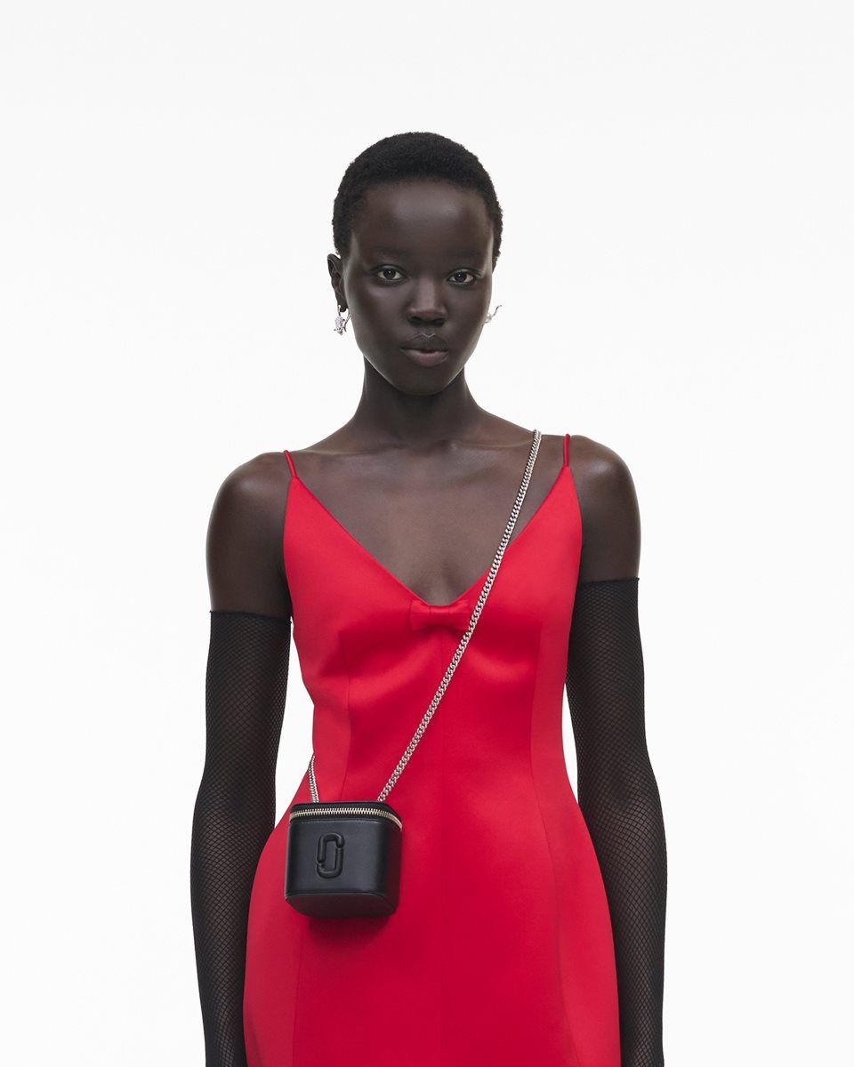 Sac Bandoulière Marc Jacobs The Mini Vanity Femme Noir | 320XWGPLV