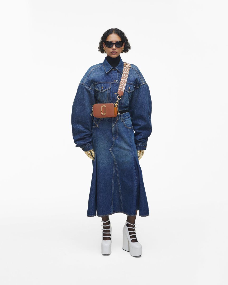 Sac Bandoulière Marc Jacobs The Snapshot Femme Multicolore | 564KWPHXE
