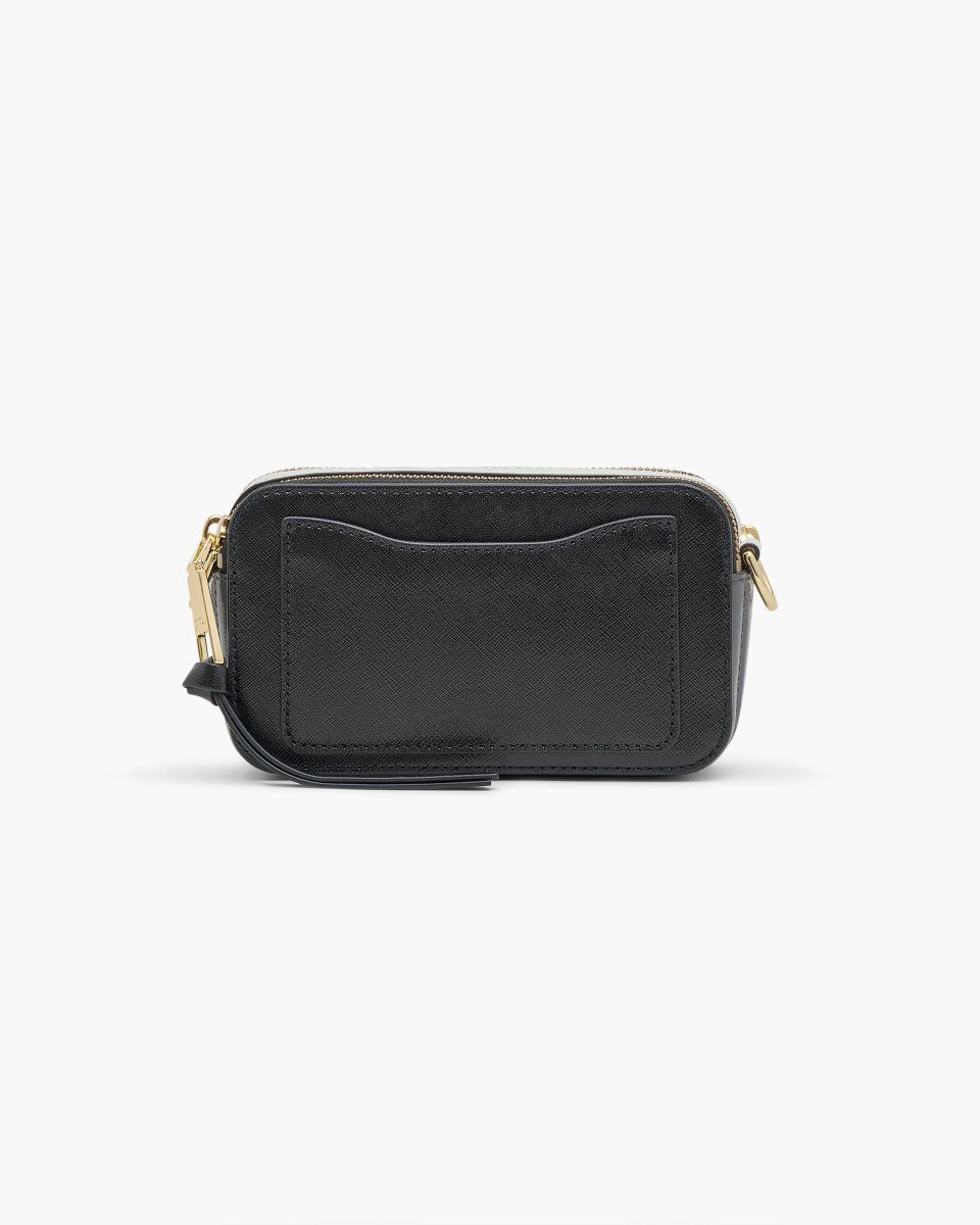 Sac Bandoulière Marc Jacobs The Snapshot Femme Noir Multicolore | 629LVKAJR