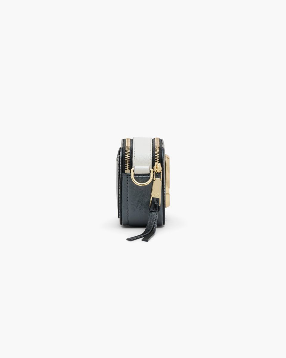 Sac Bandoulière Marc Jacobs The Snapshot Femme Noir Multicolore | 629LVKAJR