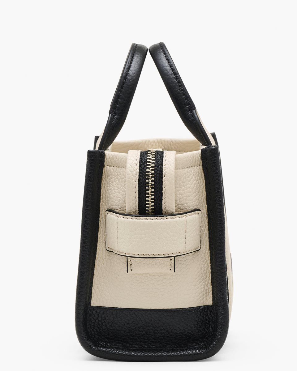 Sac Mini Marc Jacobs The Colorblock Crossbody Tote Bag Femme Blanche Multicolore | 475WQINMP