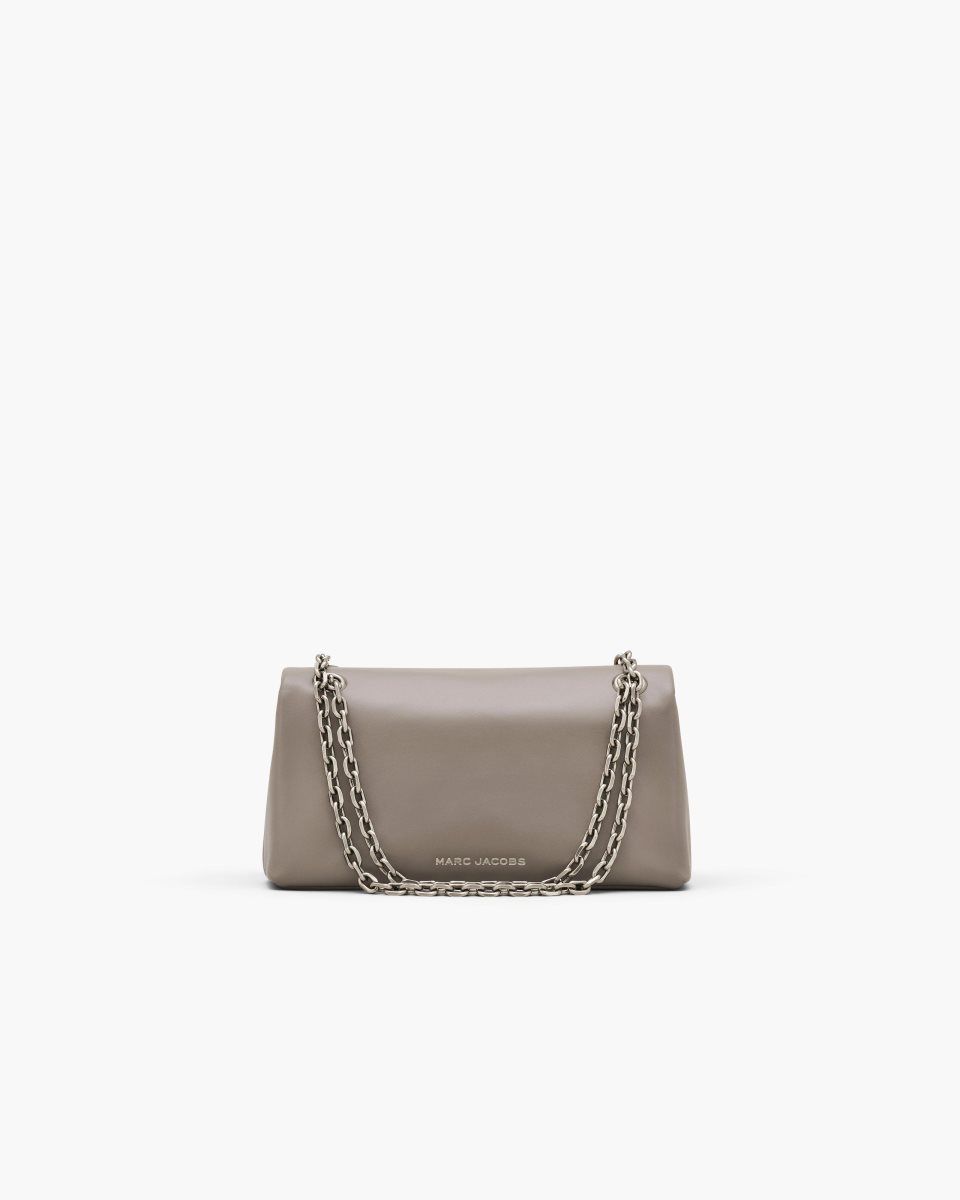 Sac Mini Marc Jacobs The Dual Chain Wallet Femme Cement | 941BIGLVJ