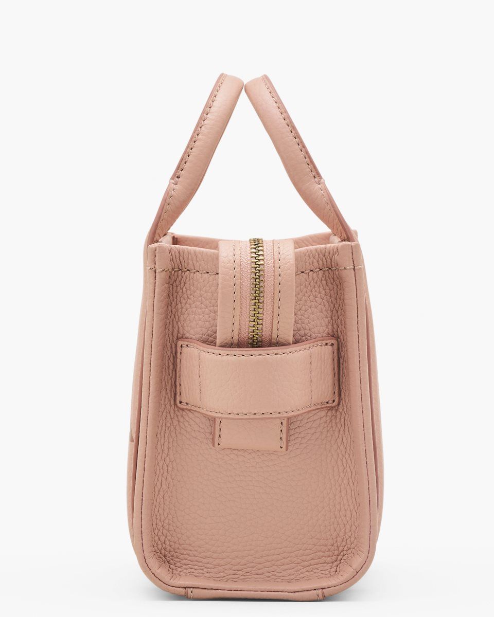 Sac Mini Marc Jacobs The Leather Crossbody Tote Bag Femme Rose | 745BAOCEN