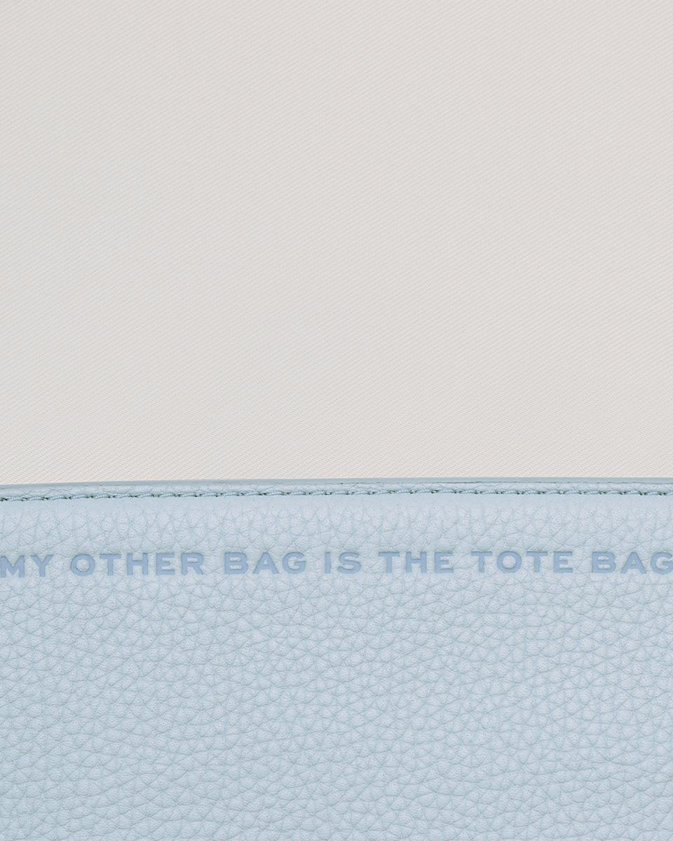 Sac Mini Marc Jacobs The Leather Mini Bag Femme Bleu | 071GOVLIN