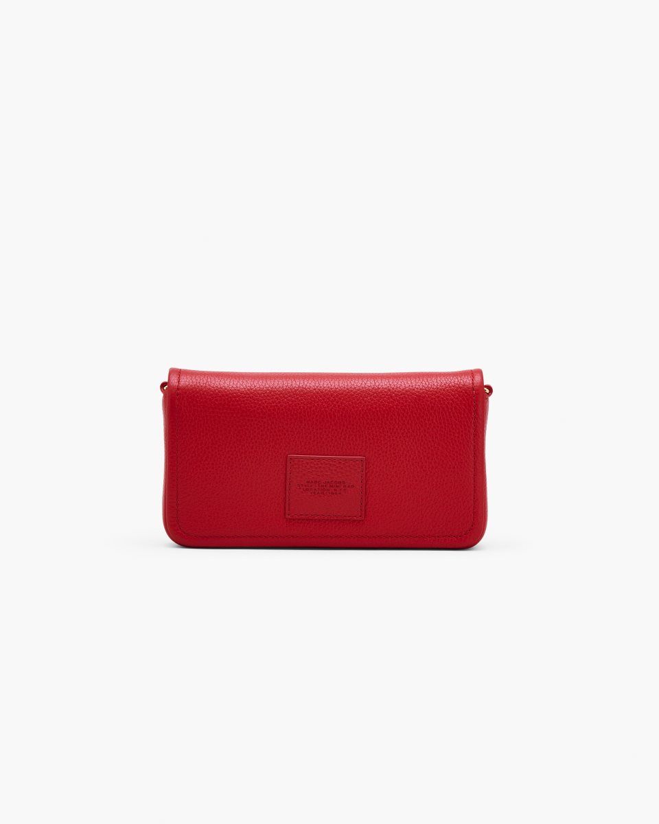 Sac Mini Marc Jacobs The Leather Mini Bag Femme Rouge | 692WGRYUS