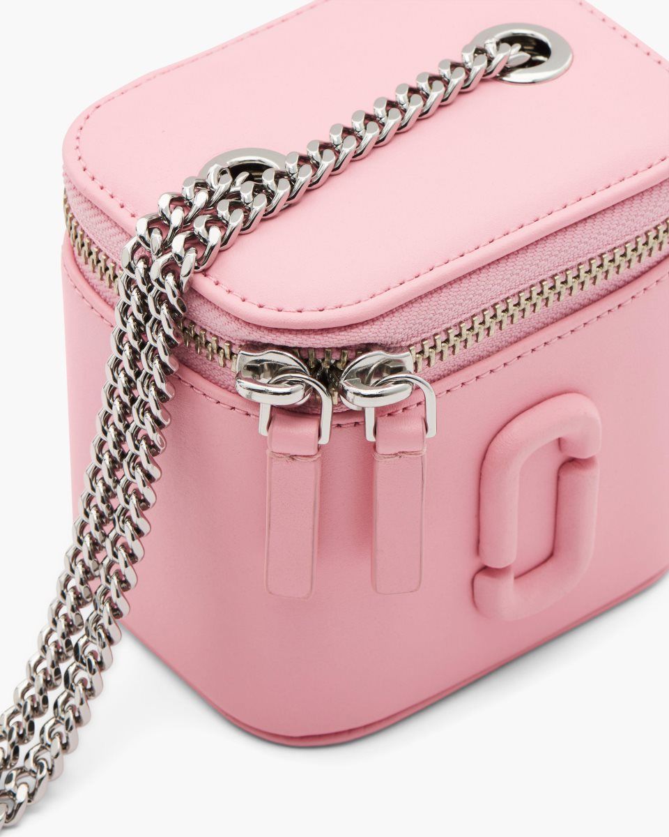 Sac Mini Marc Jacobs The Mini Vanity Femme Rose | 073TUPYVN