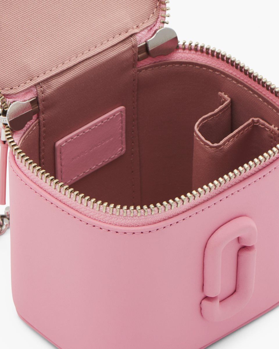 Sac Mini Marc Jacobs The Mini Vanity Femme Rose | 073TUPYVN