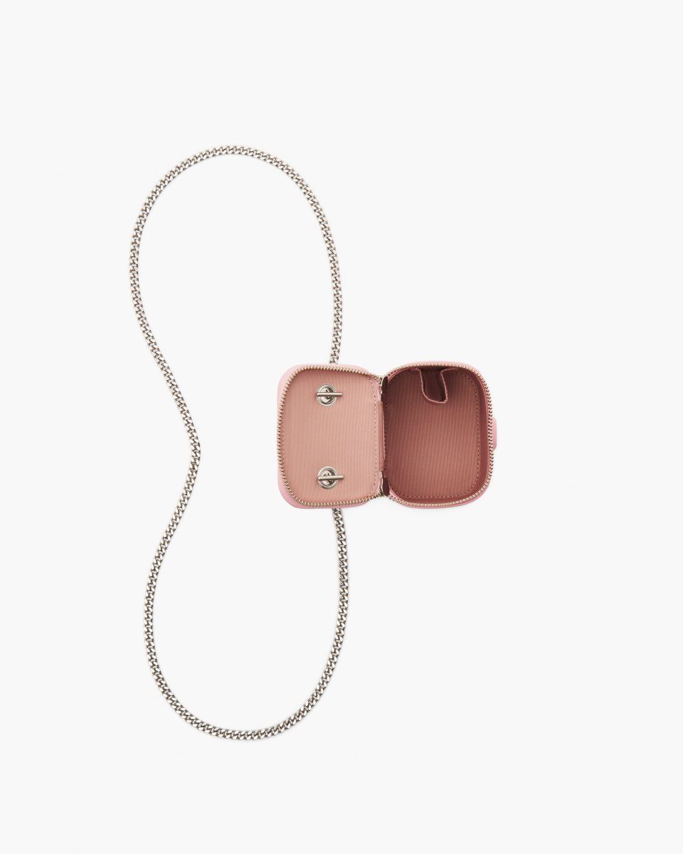 Sac Mini Marc Jacobs The Mini Vanity Femme Rose | 073TUPYVN