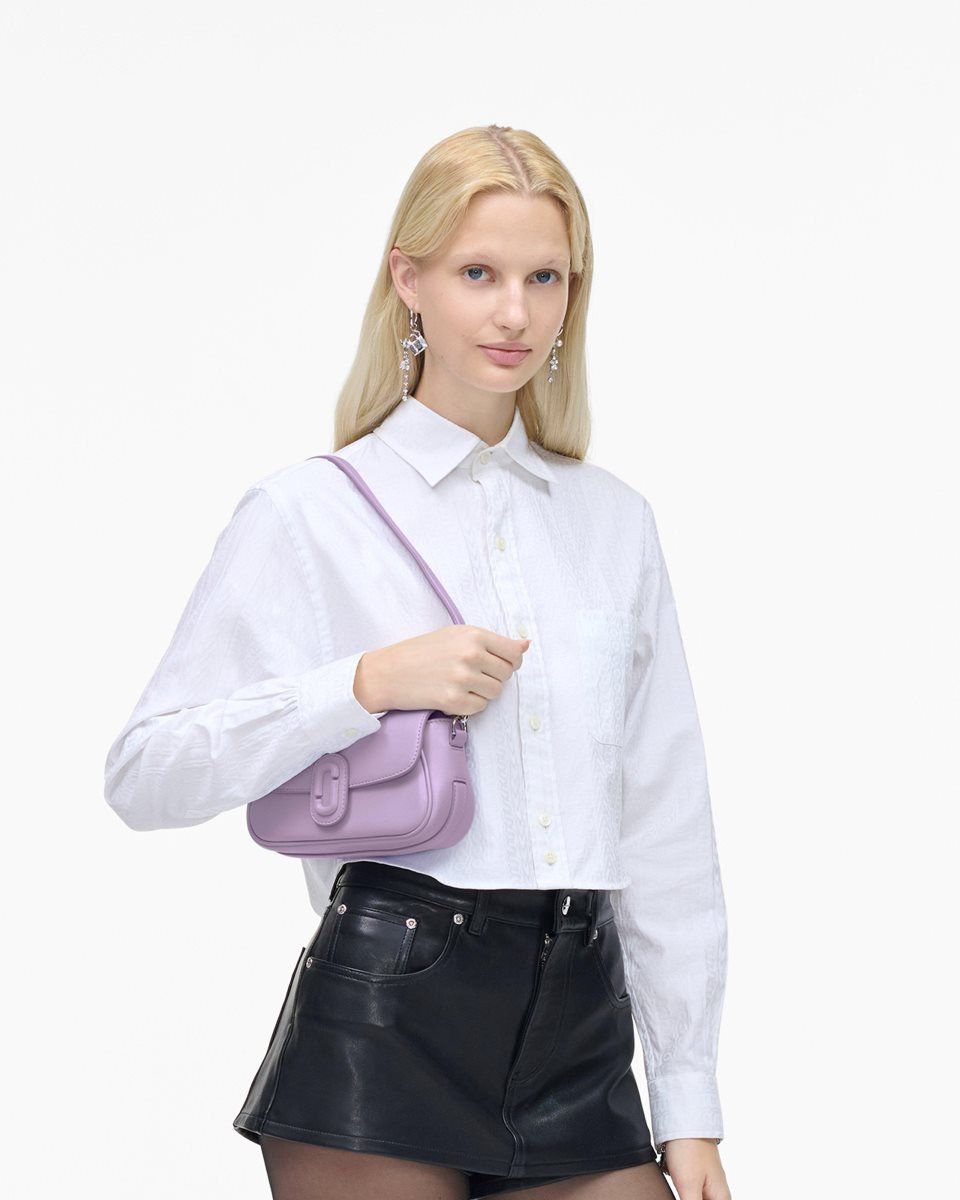 Sac Porté Épaule Marc Jacobs The Clover Shoulder Bag Femme Violette | 781BZSIFT