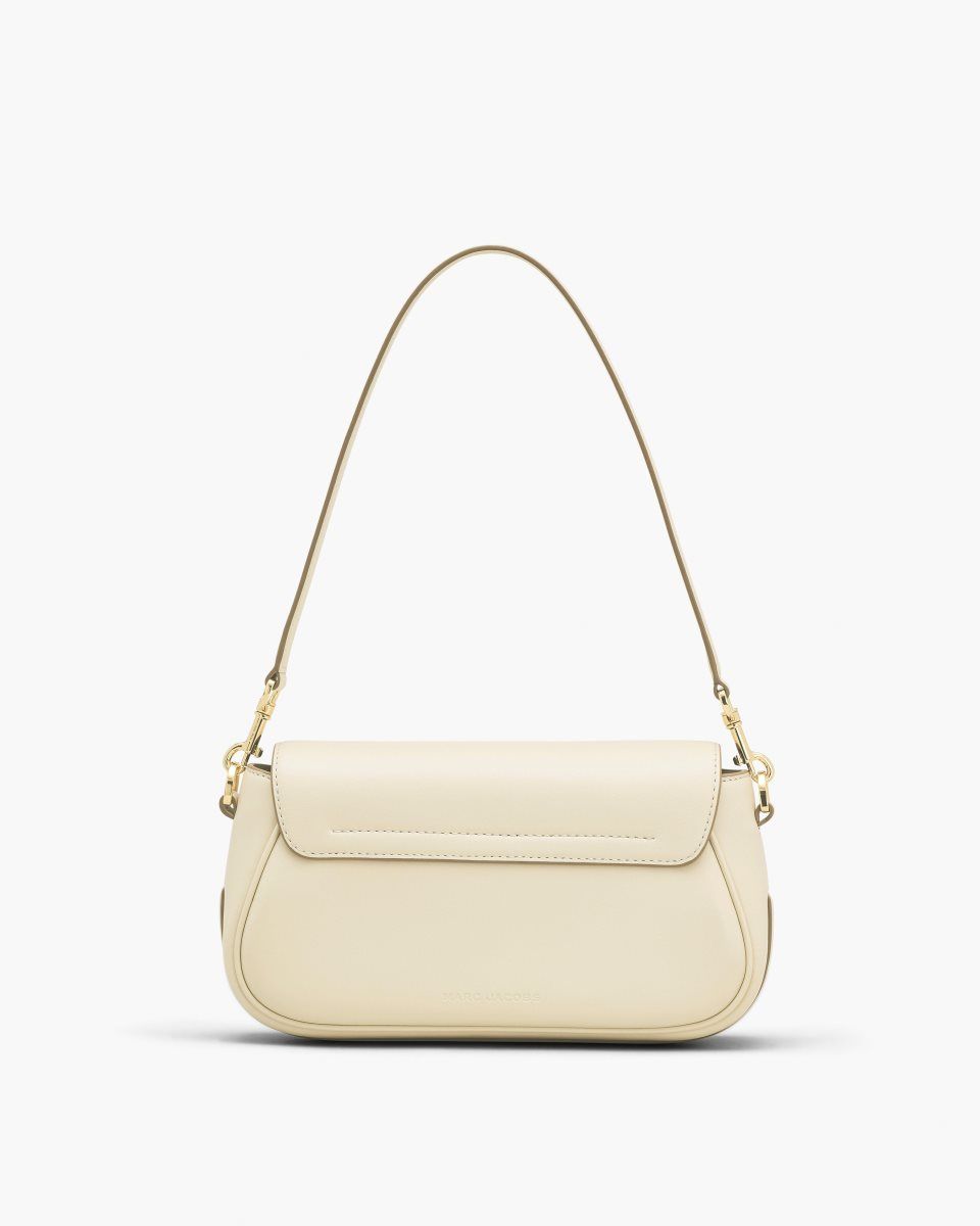 Sac Porté Épaule Marc Jacobs The Large Clover Shoulder Bag Femme Blanche | 915RVWCUB