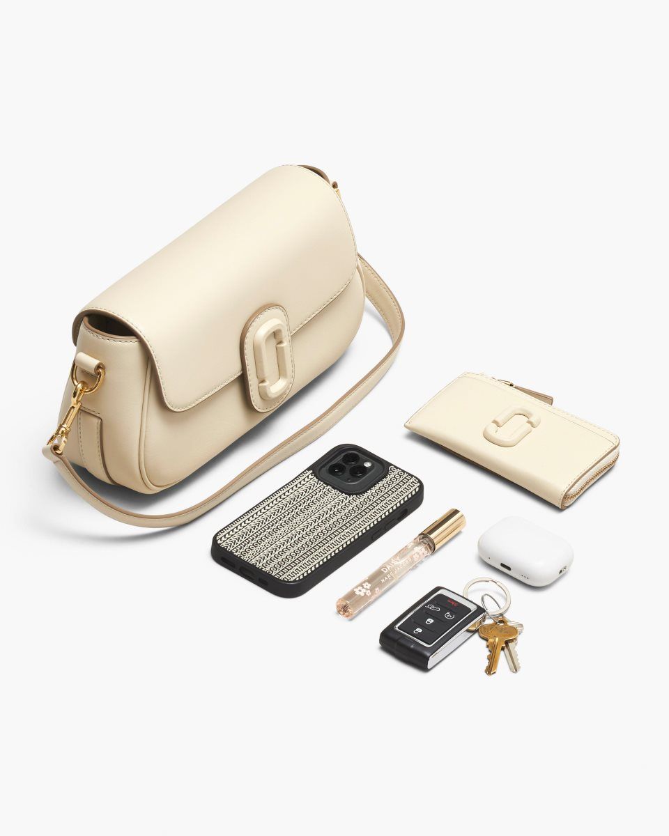 Sac Porté Épaule Marc Jacobs The Large Clover Shoulder Bag Femme Blanche | 915RVWCUB