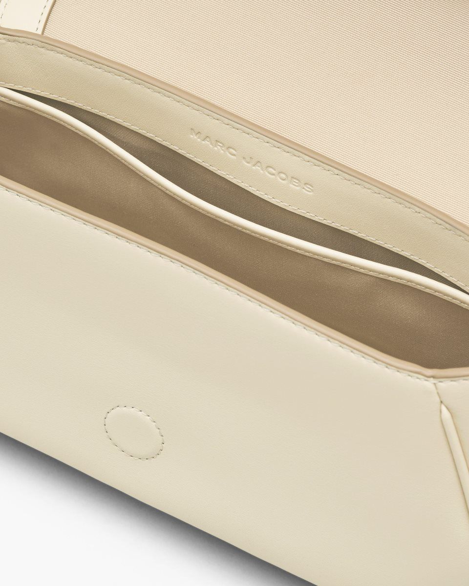 Sac Porté Épaule Marc Jacobs The Large Clover Shoulder Bag Femme Blanche | 915RVWCUB