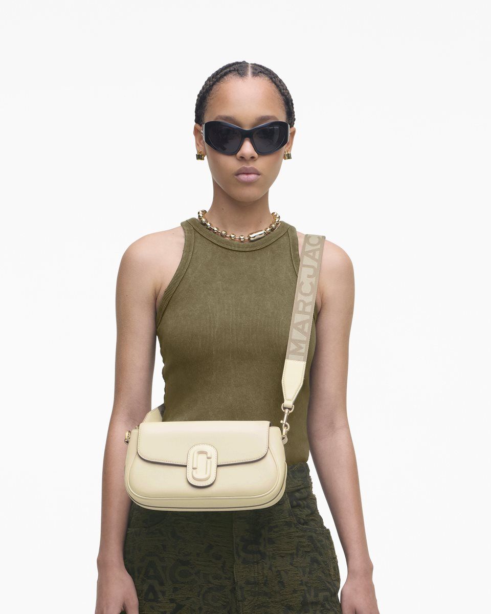 Sac Porté Épaule Marc Jacobs The Large Clover Shoulder Bag Femme Blanche | 915RVWCUB