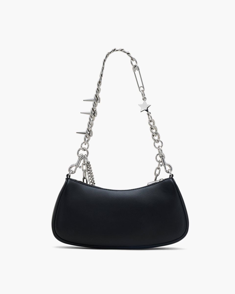 Sac Porté Épaule Marc Jacobs The Star Charm Shoulder Bag Femme Noir | 189SBUIEG