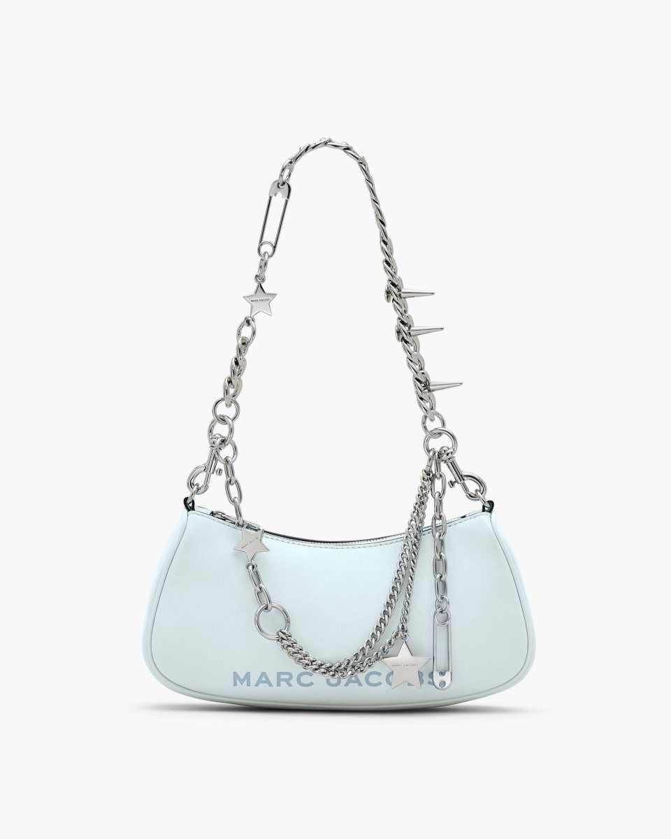 Sac Porté Épaule Marc Jacobs The Star Charm Shoulder Bag Femme Bleu | 869UVGCSB