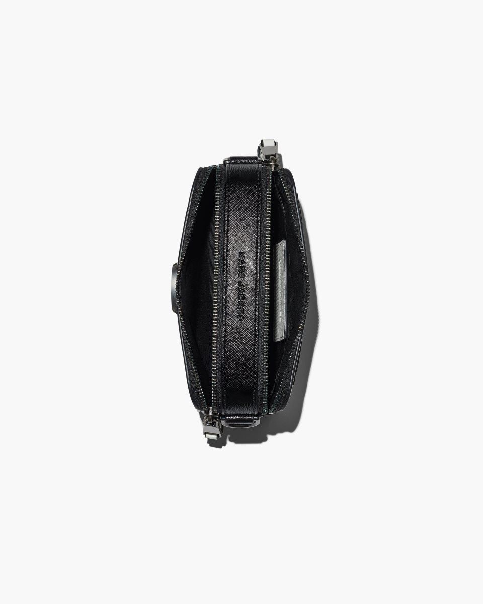 Sac Snapshot Marc Jacobs The Bi-Color Snapshot Femme Noir Blanche | 296FXLMRB