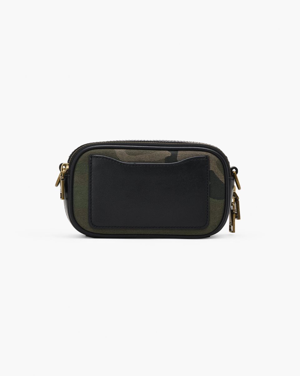 Sac Snapshot Marc Jacobs The Camo Jacquard Snapshot Femme Camouflage Multicolore | 184GORWDN