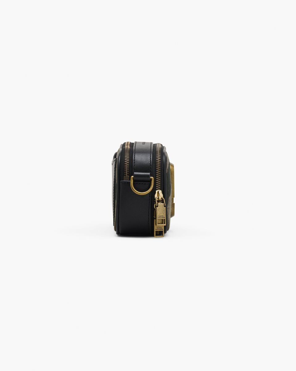 Sac Snapshot Marc Jacobs The Camo Jacquard Snapshot Femme Camouflage Multicolore | 184GORWDN