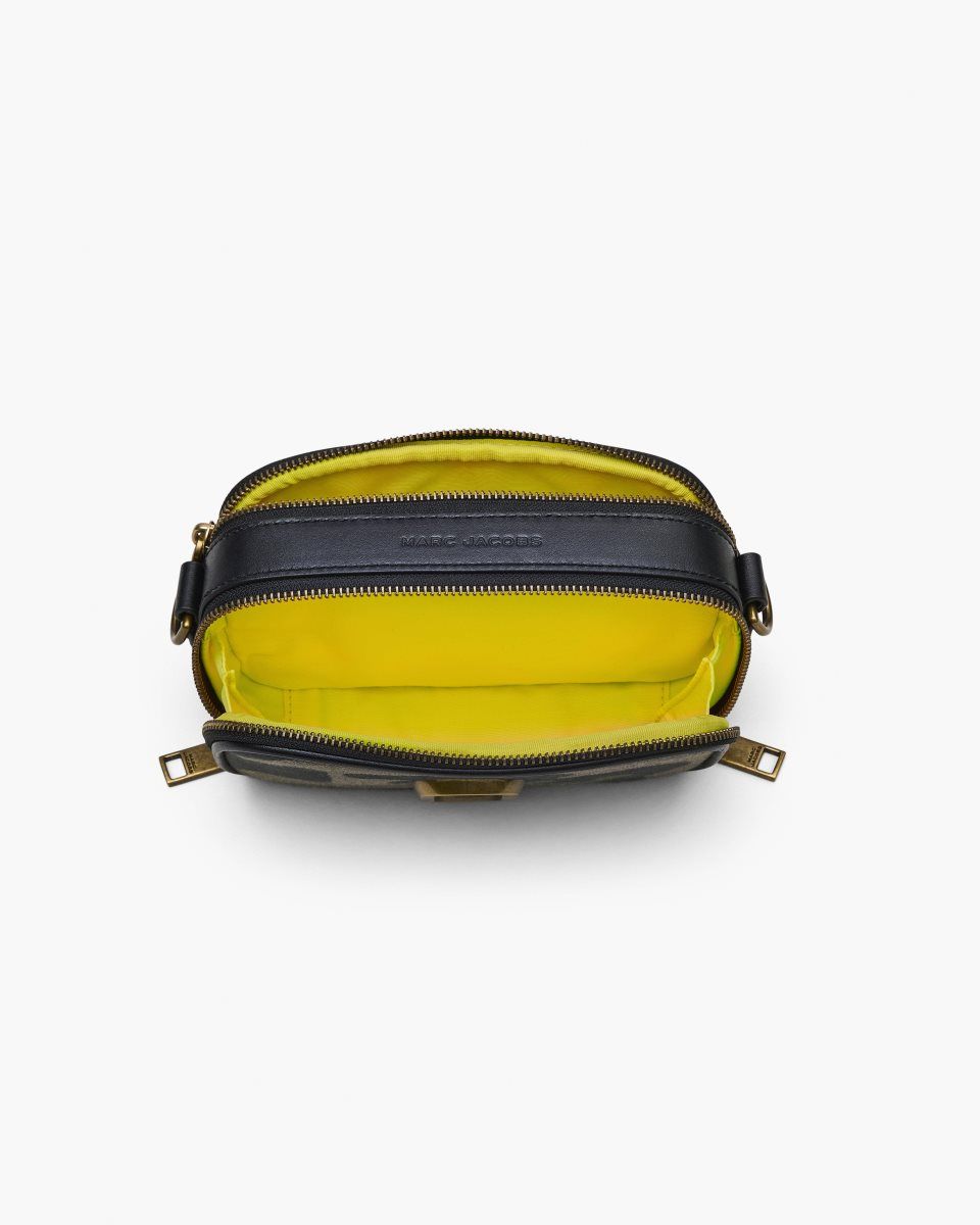 Sac Snapshot Marc Jacobs The Camo Jacquard Snapshot Femme Camouflage Multicolore | 184GORWDN