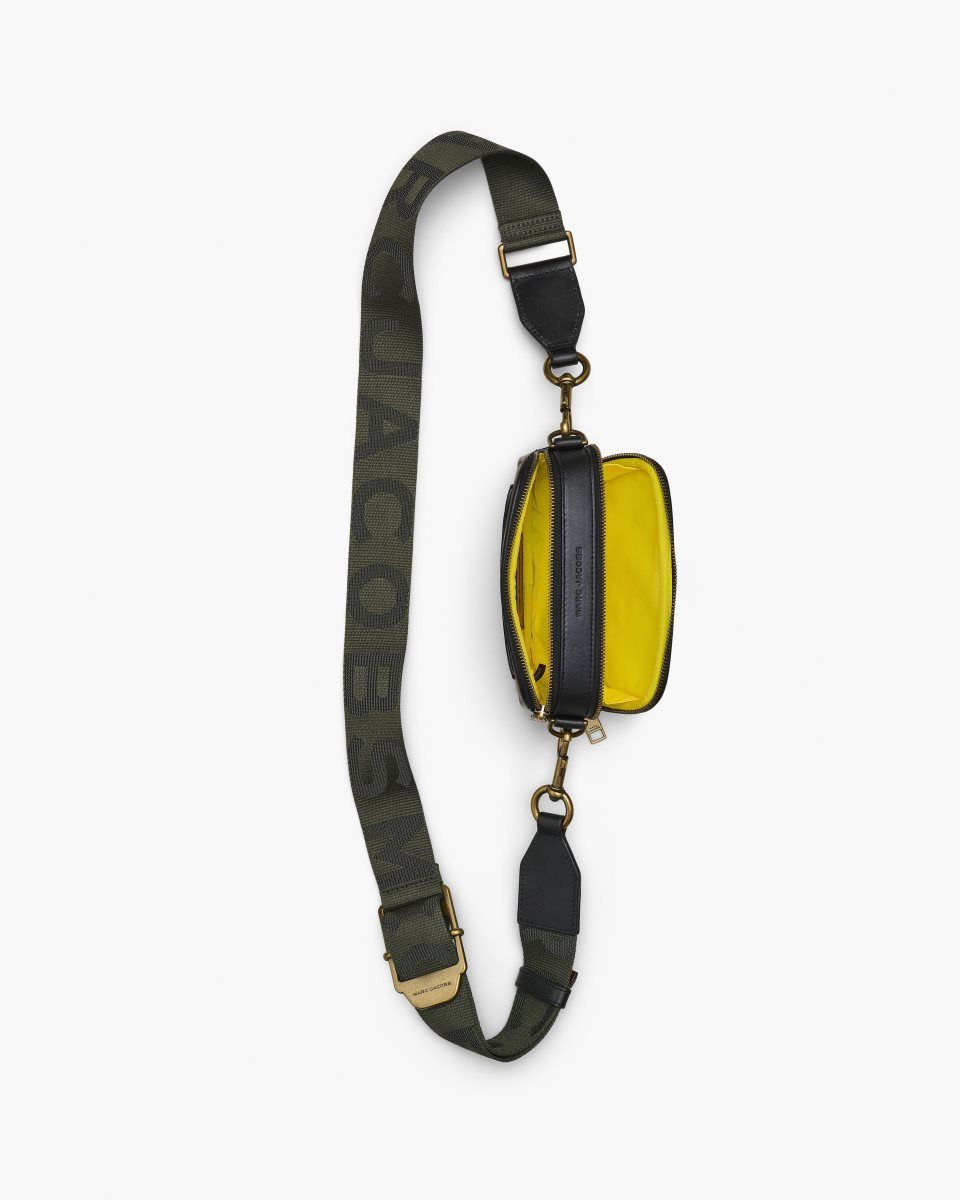 Sac Snapshot Marc Jacobs The Camo Jacquard Snapshot Femme Camouflage Multicolore | 184GORWDN