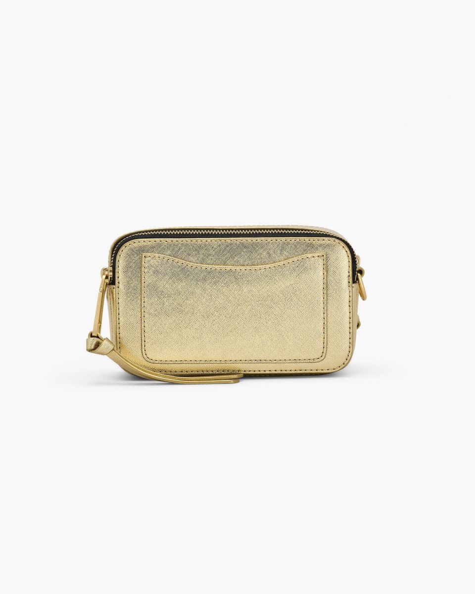 Sac Snapshot Marc Jacobs The Metallic Snapshot Femme Doré | 418WZNEML