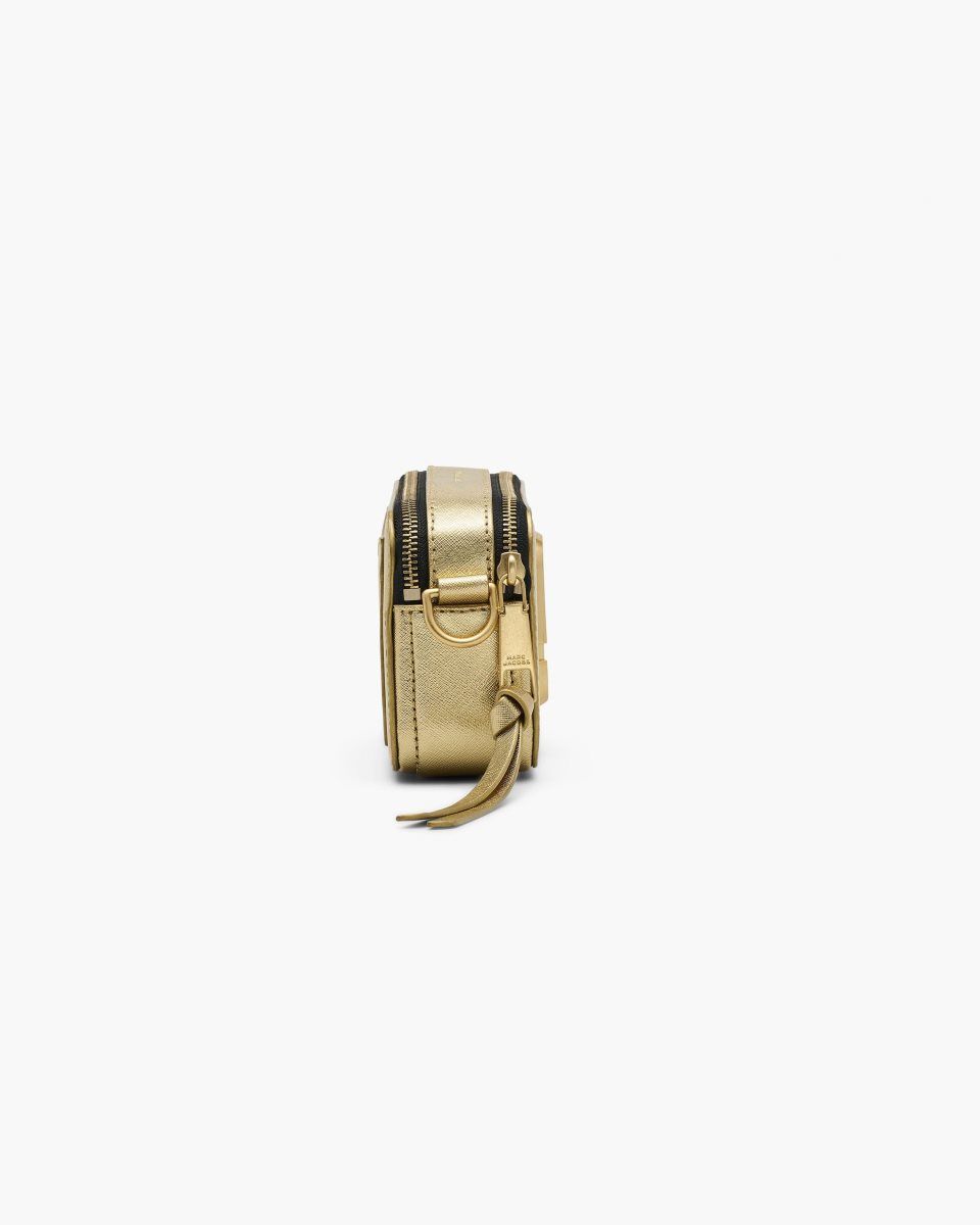Sac Snapshot Marc Jacobs The Metallic Snapshot Femme Doré | 418WZNEML