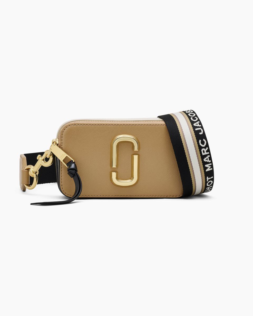 Sac Snapshot Marc Jacobs The Snapshot Femme Marron Multicolore | 367XLOMBW