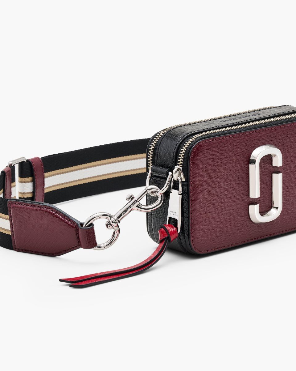Sac Snapshot Marc Jacobs The Snapshot Femme Bordeaux Multicolore | 576TKLFMN