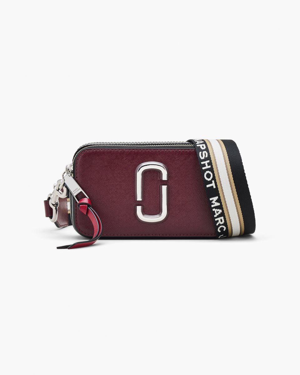 Sac Snapshot Marc Jacobs The Snapshot Femme Bordeaux Multicolore | 576TKLFMN