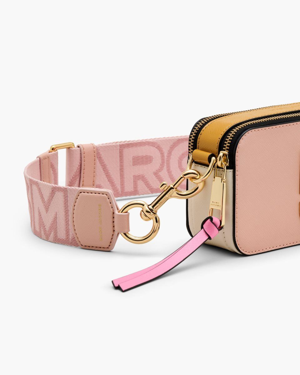 Sac Snapshot Marc Jacobs The Snapshot Femme Rose Multicolore | 730DVKMOB