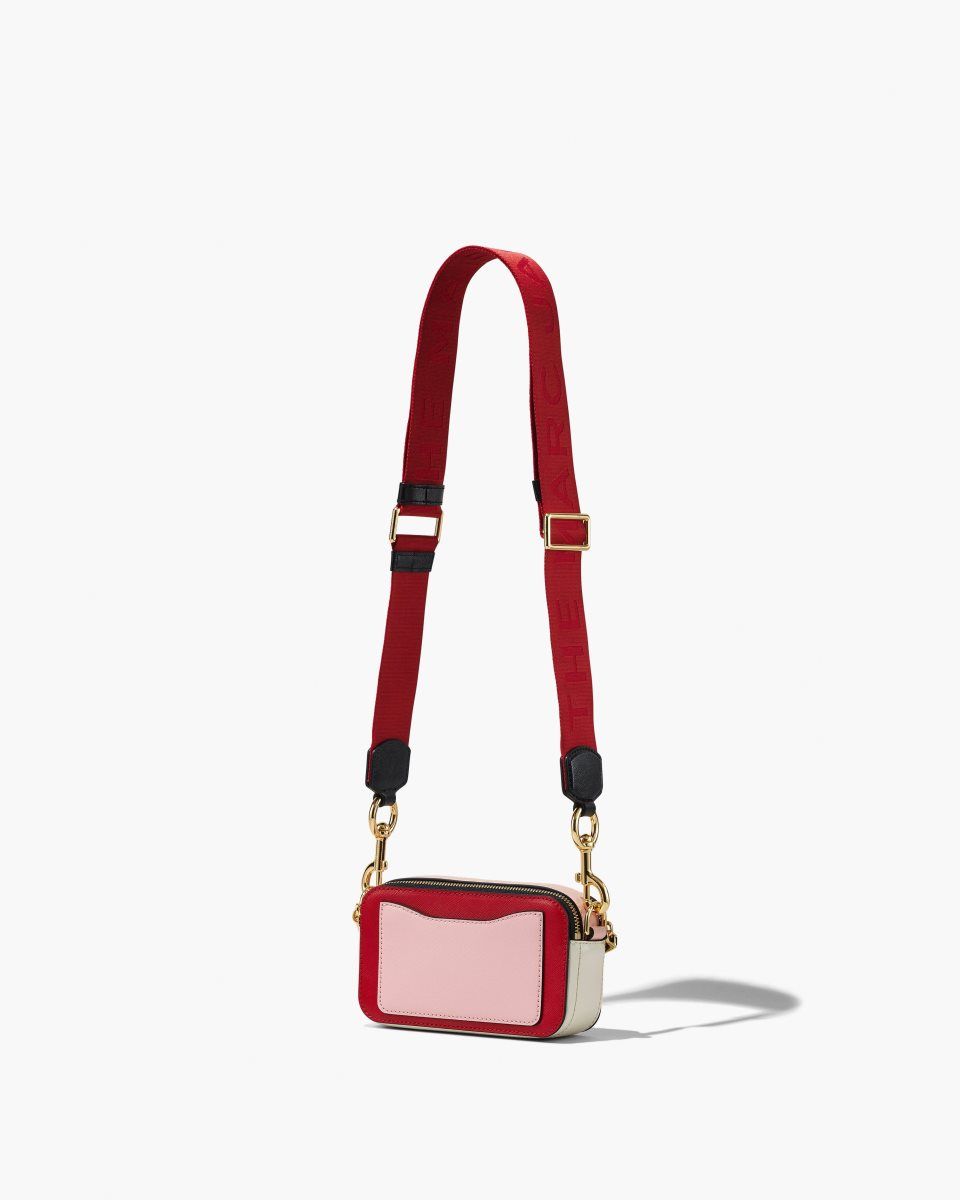 Sac Snapshot Marc Jacobs The Snapshot Femme Rouge Multicolore | 745RSXKZG