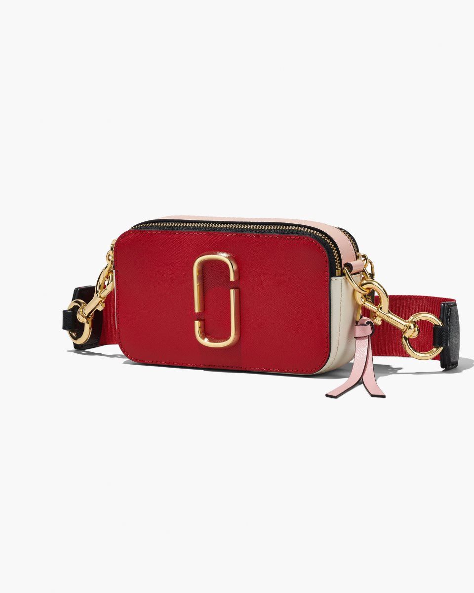 Sac Snapshot Marc Jacobs The Snapshot Femme Rouge Multicolore | 745RSXKZG