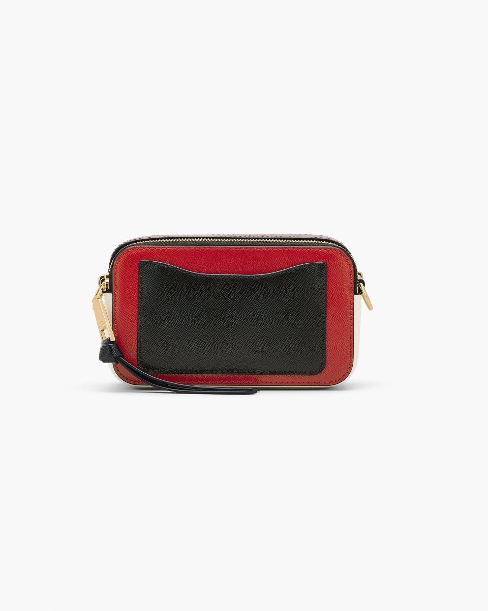 Sac Snapshot Marc Jacobs The Snapshot Femme Rouge Multicolore | 097CFXJSR
