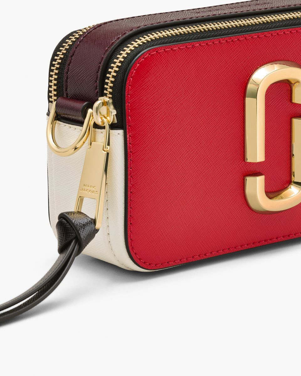 Sac Snapshot Marc Jacobs The Snapshot Femme Rouge Multicolore | 097CFXJSR