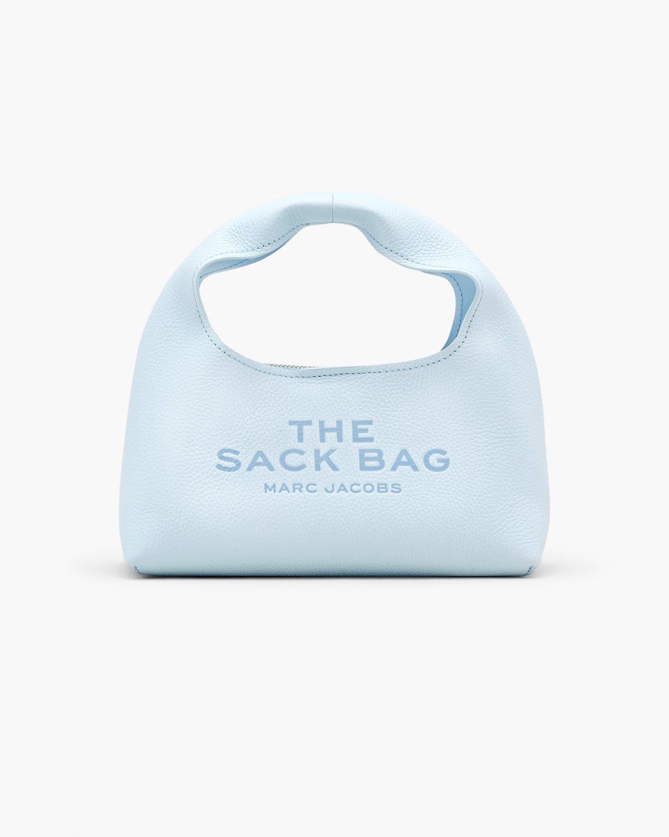 Sac a Main Marc Jacobs The Mini Sack Bag Femme Bleu | 293HAOBCZ