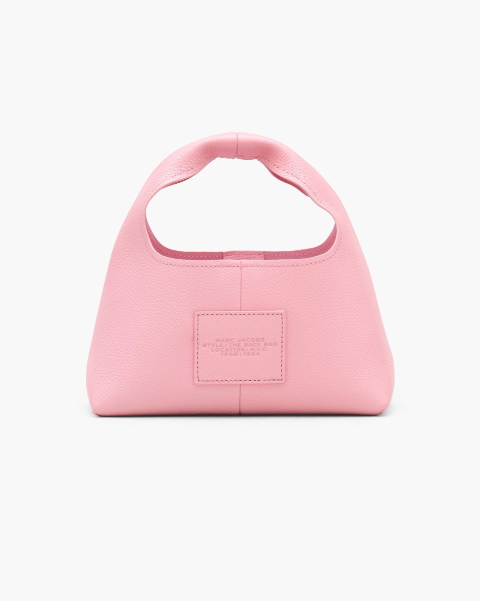 Sac a Main Marc Jacobs The Mini Sack Bag Femme Rose | 074QPETSU